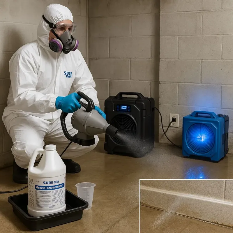 Sanitization and Odor Removal process in Toppenish, WA