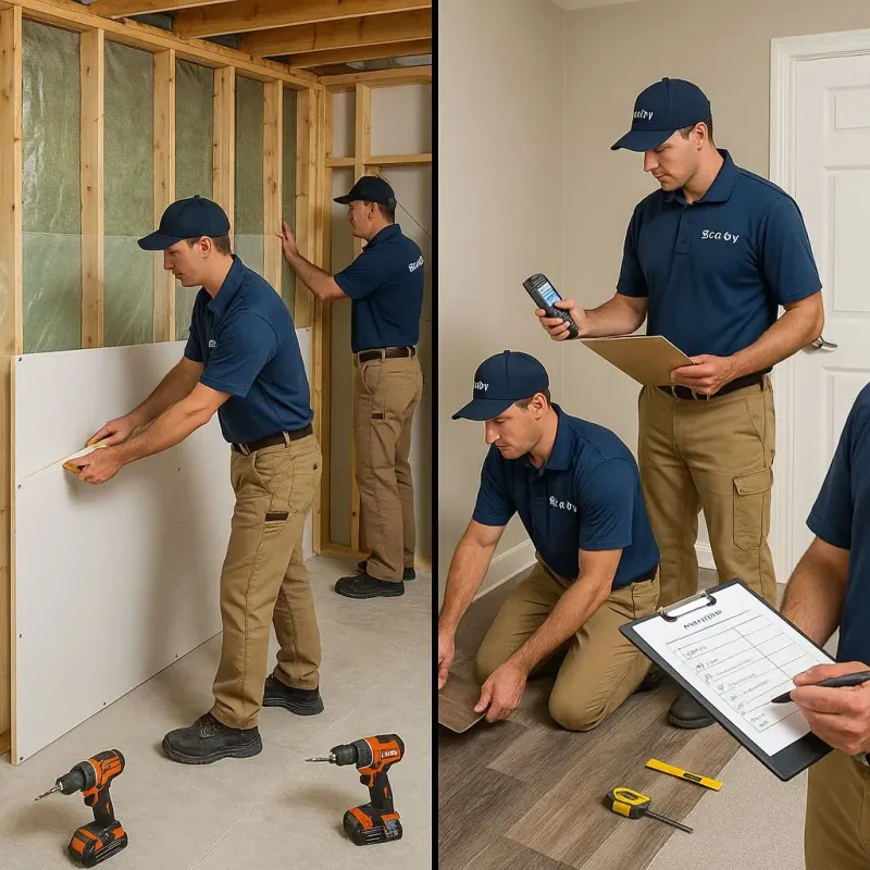 Repairs and Reconstruction process in Toppenish, WA